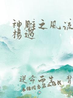 神雕之风流浪子杨过