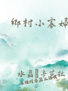 乡村小寡妇