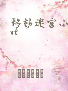 移动迷宫小说txt