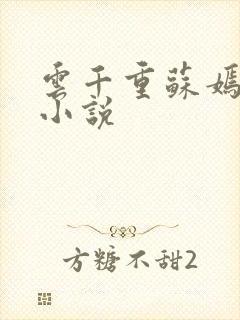 云千重苏嫣然的小说