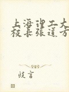 上海理工大学副校长张道方逝世