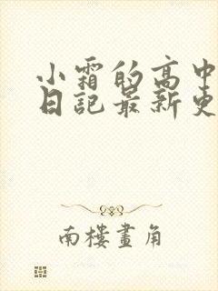 小霜的高中成长日记最新更新