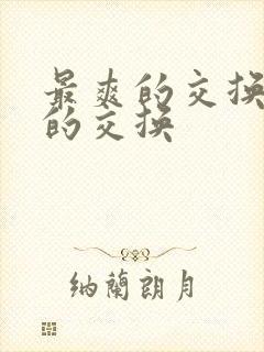 最爽的交换疯狂的交换