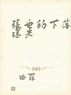 张也的下落终于曝光