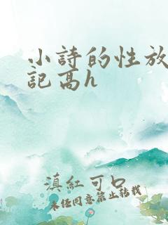 小诗的性放荡日记高h