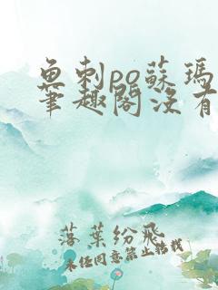 鱼刺po苏玛丽笔趣阁没有拼音