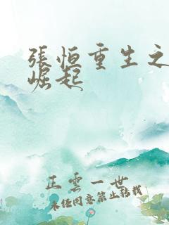 张恒重生之逆天崛起