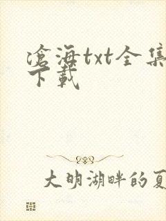 沧海txt全集下载