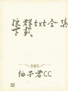 狼群txt全集下载