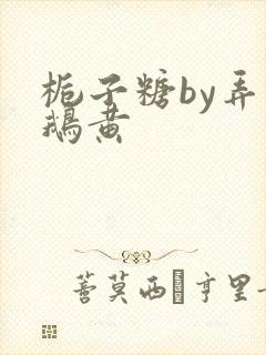 栀子糖by弄白鹅黄