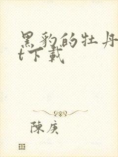 黑豹的牡丹txt下载