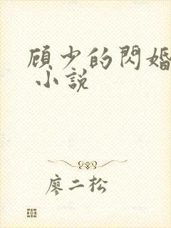 顾少的闪婚宠妻 小说