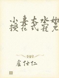 小妻太水嫩陆教授花式宠免费阅读 小说