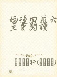 婚后回应六盲星免费阅读