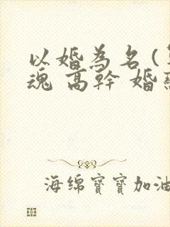 以婚为名 (军魂 高干 婚恋)