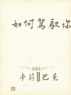 如何驾驭你的龙