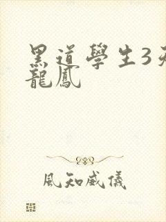 黑道学生3天门龙凤