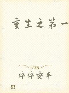 重生之第一名媛