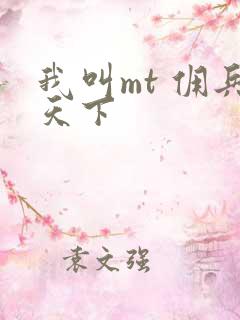 我叫mt 佣兵天下