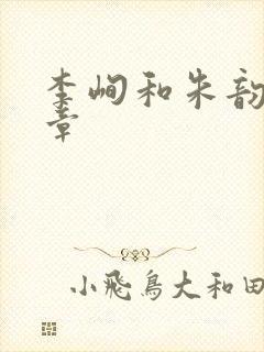 李峋和朱韵47章