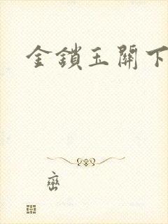金锁玉关下载