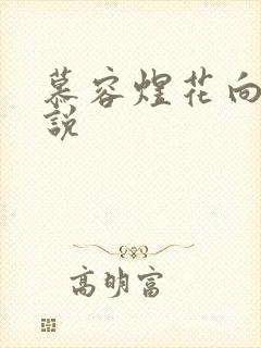 慕容煜花向晚小说