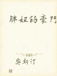 胖妞的豪门之旅