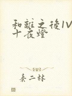 和离之后1V1十夜灯