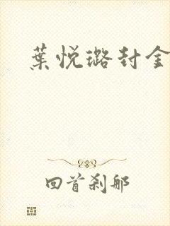 叶悦璐封金小说