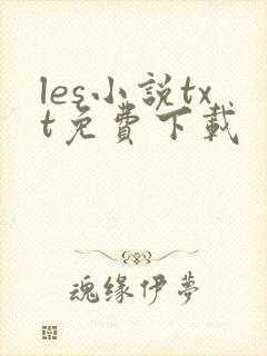 les小说txt免费下载