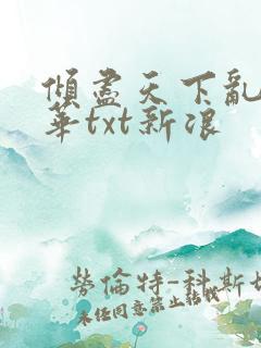 倾尽天下乱世繁华txt新浪