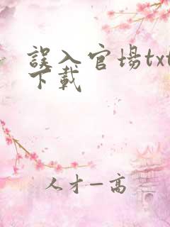 误入官场txt下载