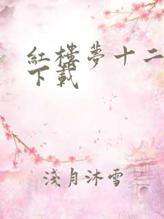 红楼梦十二金钗下载