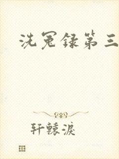 洗冤录第三部