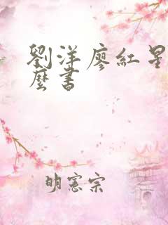 刘洋廖红星是什么书