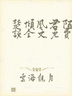 楚倾凰君陌尘小说全文免费阅读