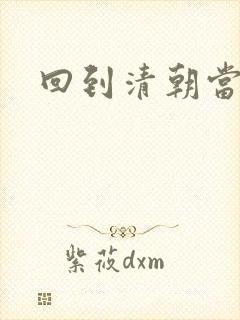 回到清朝当王爷