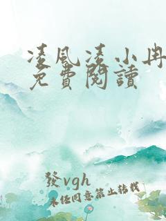 凌风凌小冉全文免费阅读