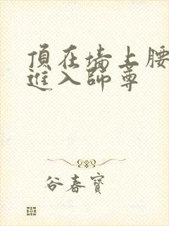 顶在墙上腰一沉进入师尊