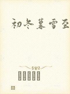 初冬暮雪至白头