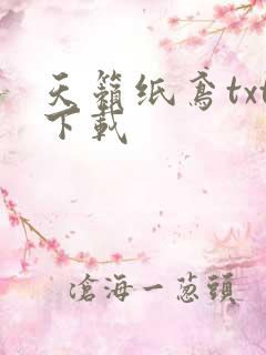 天籁纸鸢txt下载