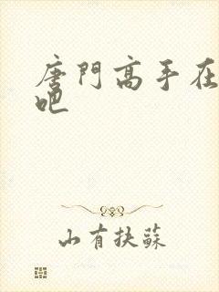 唐门高手在异世吧