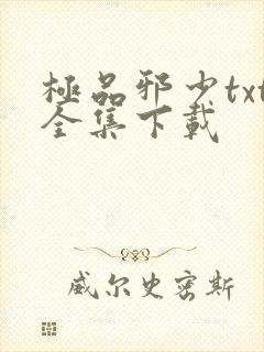 极品邪少txt全集下载