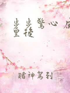 步步惊心 庶女皇后