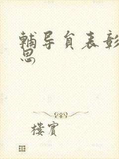 辅导员表彰周思思