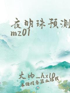 夜明珠预测 ymz01