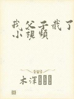 我父子截了一段小视频