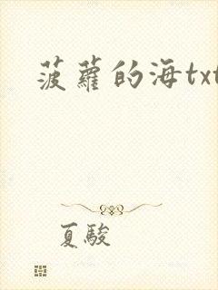 菠萝的海txt