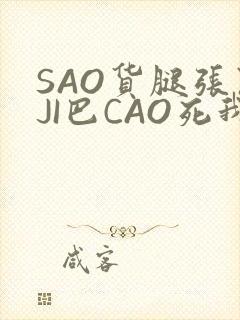 SAO货腿张开JI巴CAO死我
