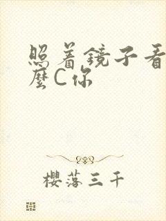 照着镜子看我怎么C你